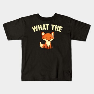 What The Fox Kids T-Shirt